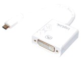 Adaptor USB C la DVI-I 140mm HDCP 1.3 USB 3.0