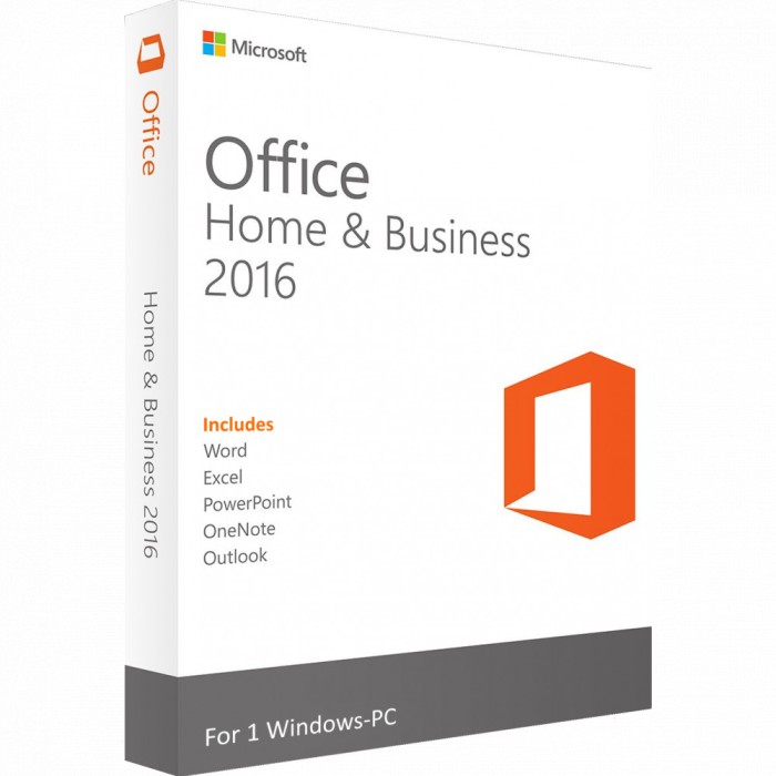 Office 2016 Home &amp; Business