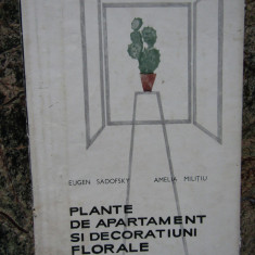 PLANTE DE APARTAMENT SI DECORATIUNI FLORALE- EUGEN SADOFSKY SI AMELIA MILITIU