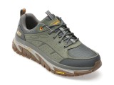 Pantofi sport SKECHERS verzi, ARCH FIT ROAD WALKER, din material textil