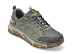 Pantofi sport SKECHERS verzi, ARCH FIT ROAD WALKER, din material textil