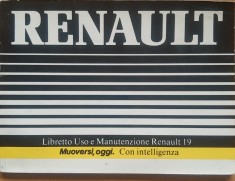 CARTEA TEHNICA RENAULT 19