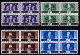 ROMANIA 1935 LP 111 HORIA CLOSCA SI CRISAN SERIA IN BLOC DE 4 TIMBRE STARE MNH
