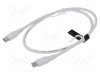 Cablu USB 2.0 USB C VENTION 0,5m alb nichelat