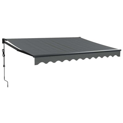 Copertina automata retractabila, antracit, 3,5x2,5 m foto