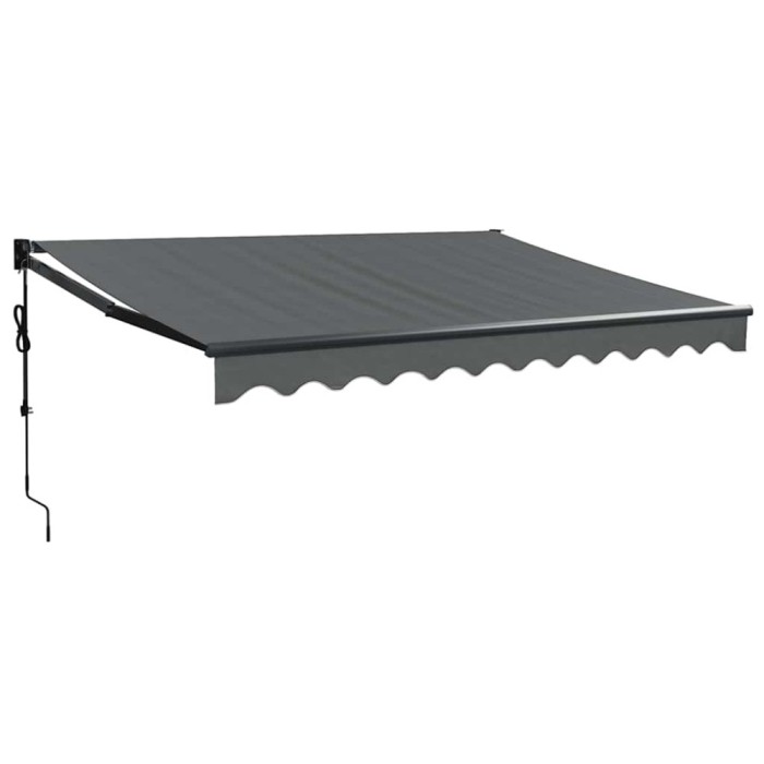 Copertina automata retractabila, antracit, 3,5x2,5 m