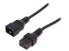 Cablu IEC C19-C20 3m cu Blocare