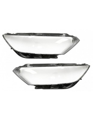 Set 2 sticle faruri pentru Volkswagen Passat B8 (2015 - 2019) pentru farurile cu bec halogen H7 foto