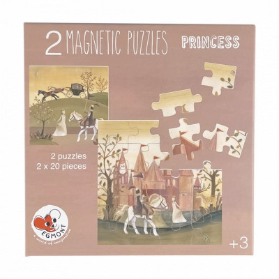 Set 2 puzzle magnetice Printese Egmont Toys 40 piese foto