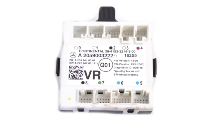 Modul de control ușă dreapta față MERCEDES-BENZ C Coupe C205 2016 OEM: A2059003222,A2229020012,A2059010307 | 14259816