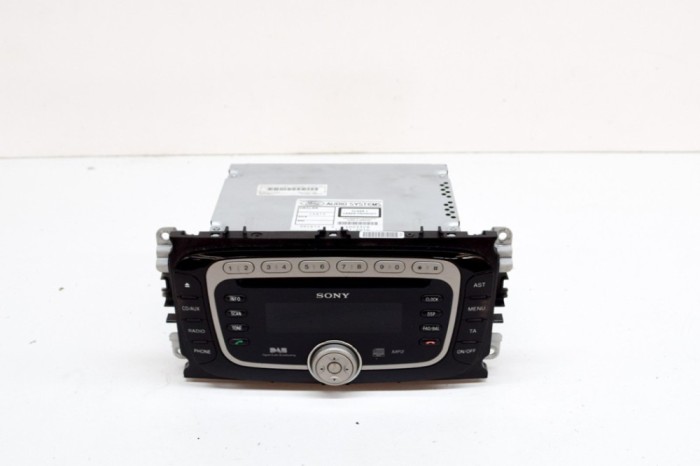 Unitate radio CD FORD S-MAX WA6 2010 OEM: 8S7T-18C939-LE,E11033938,CDX-FS34XLE,CDX-5F611,10R-023938 14571340