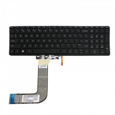 Tastatura Laptop, HP, Pavilion 15-P, 15-Q, 15-K, 17-F, iluminata, neagra, layout US