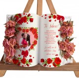 Te iubesc cadou cu poza ta felicitări valentine aniversare handmade StalutaD, Oem