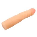 Dildo Clasic Flexibil Real Touch, Natural, 18 cm