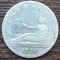 (A522) MONEDA DIN ARGINT SPANIA - 2 PESETAS 1870 DEM, 10 GRAME, PURITATE 835