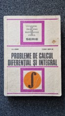 PROBLEME DE CALCUL DIFERENTIAL SI INTEGRAL - Arama, Morozan