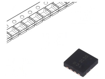 P-MOSFET unipolar -30V -7,1A 0,9W PowerDI 3333-8 foto
