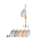 Lingura rotativa EnergoTeam Wizard Perch nr. 2, culoare Silver/Blue