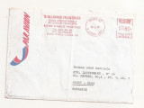 FD16 - Plic Circulat international Franta - Romania , 1980