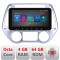 Navigatie HHyundai I20 2011-2014 manual si automat Android radio gps internet Octa Core 4+64 LTE ecran de 10.33&#039; wide Kit-i20-2012+EDT-E511-pro CarSto