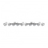 Lant drujba Detoolz, lungime 14&#039;, pas 3/8&#039;, grosime 1.3mm, 52 pinteni, 26 dinti, full chisel