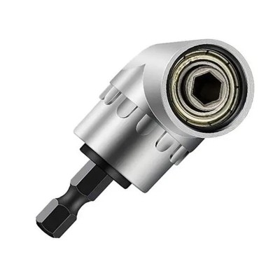 Adaptor pentru masina gaurit/insurubat, multifunctional, magnetic, 105 grade, argintiu foto