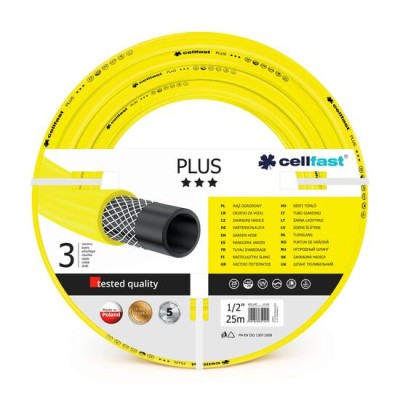 Furtun de gradina, 3 straturi, 1/2,&amp;nbsp;25 m, Cellfast&amp;nbsp;Plus foto