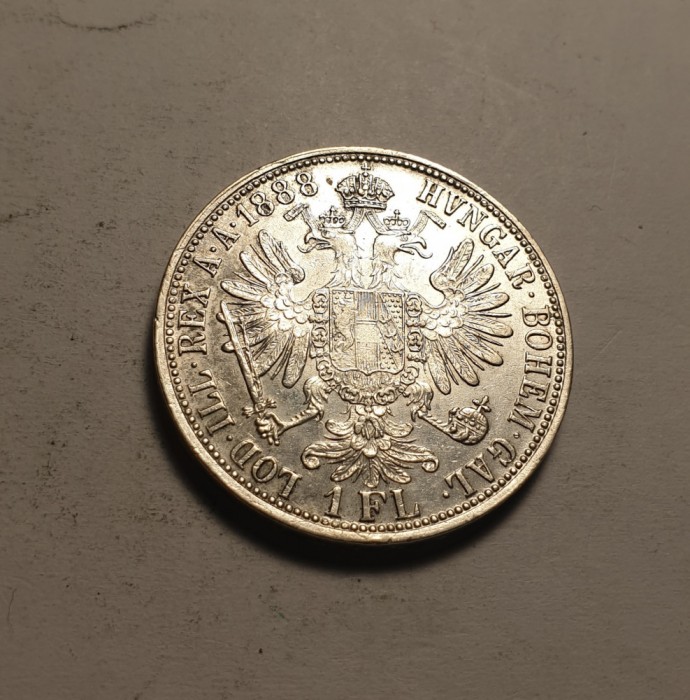 1 Florin 1888 Piesa de Colectie