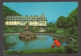 CPIB 24135 CARTE POSTALA - CALIMANESTI. VEDERE DIN PARC, CIRCULATA, 1974, STAMPILE, TIMBRE