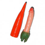 Cumpara ieftin Jucarie distractiva pentru adulti, Carrot, penis ascuns intr-un morcov