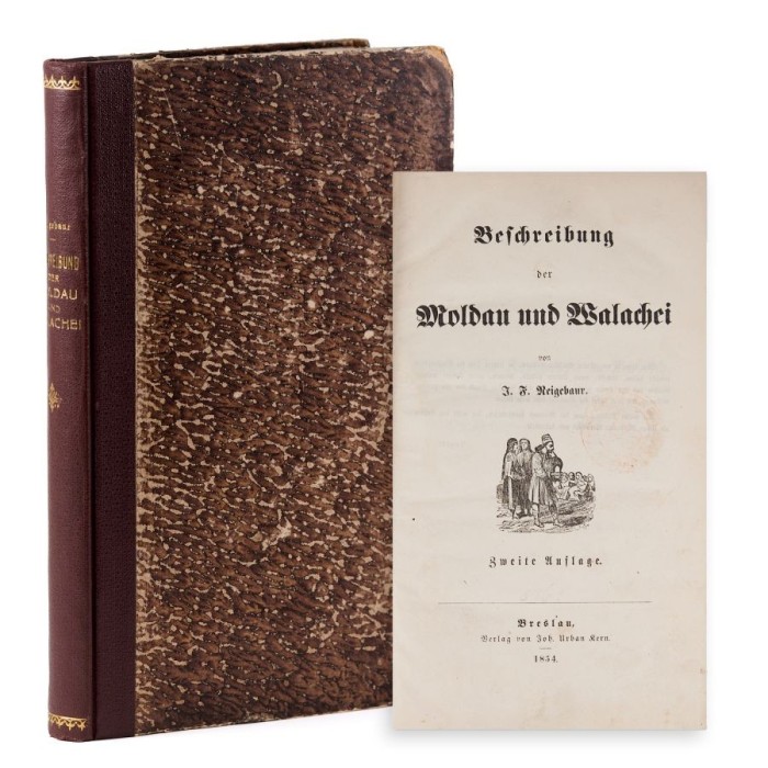 I. F. Neigebaur, Descrierea Moldovei și a Țării Rom&acirc;nești, 1854