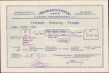 A990 Chitanță Banca Generală de Asigurare Transsylvania, 1930