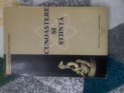 Constantin Balaceanu Stolnici - Cunoastere Si Stiinta foto