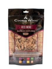 Aschii pentru afumare Mercaton, Lemn Stejar Infuzat, Aroma Red Wine, 350g
