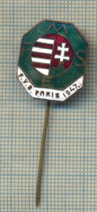 Y 130 INSIGNA -MFSE - F.V.B. PARIS 1947-TRATATUL DE PACE -PENTRU COLECTIONARI foto