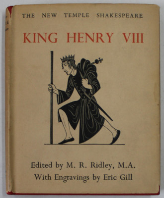 KING HENRY VIII by WILLIAM SHAKESPEARE , with engravings by ERIC GILL , 1935 foto