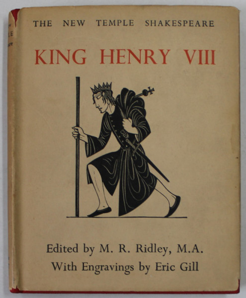 KING HENRY VIII by WILLIAM SHAKESPEARE , with engravings by ERIC GILL , 1935