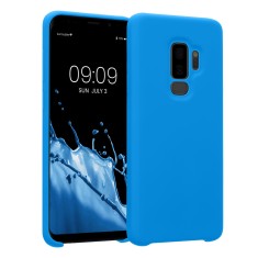 Husa Kwmobile pentru Samsung Galaxy S9 Plus, Silicon, Albastru, 44183.157 foto