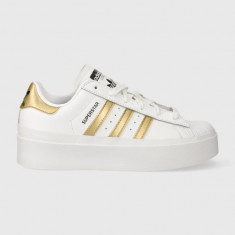 adidas Originals sneakers din piele Superstar Bonega culoarea alb IF7583