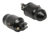 Filtru uscator AC Peugeot 406 191999; iesire UNF 5/8&amp;quot; -18mm, intrare UNF 5/8&amp;quot; -18mm, gaz R134A, dimensiuni [mm]: 75x160; 6453KF; 6453V1;
