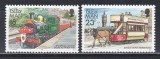 Isle of Man 1992 - Tren poștal și tramvai tras de cai, MNH