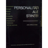 Carmen Zgavardici - Personalitati ale stiintei. Mic dictionar (1977)