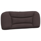 Cumpara ieftin Perna pentru tablie de pat Hvar maro inchis, 100 cm, material textil