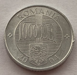 1000 Lei 2004 Al, Romania UNC, Aluminiu