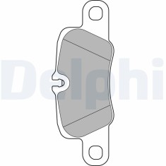 DELPHI LP2237 set placute frana,frana disc