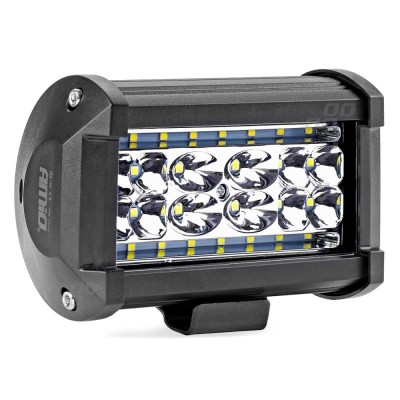 Proiector LED pentru Off-Road, ATV, SSV, culoare 6500K, 28 LED-uri, tensiune 9 &amp;ndash; 36V, dimensiune 136 x 80 mm foto