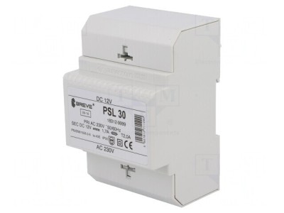 Alimentator pentru Transformatoare DIN 12VDC 30W foto
