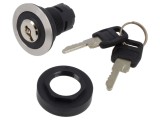 Comutator Rotativ cu Cheie 22mm 3 Poziții IP65