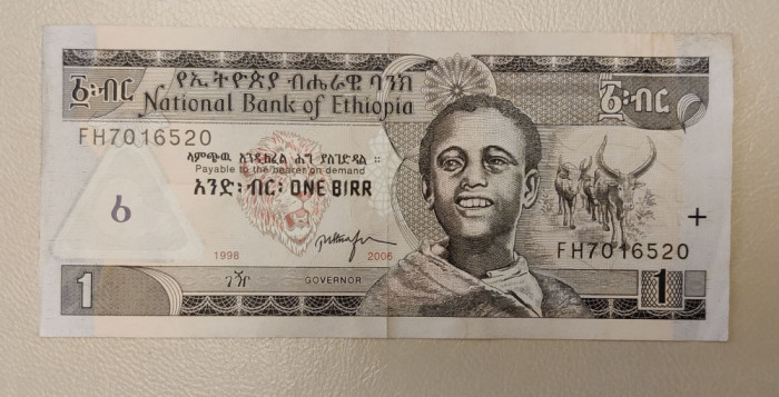 Etiopia / Ethiopia - 1 Birr ND (1998-2006) FH7016