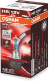 Bec halogen H8 12V Osram Night Breaker Laser NextGen + 150%